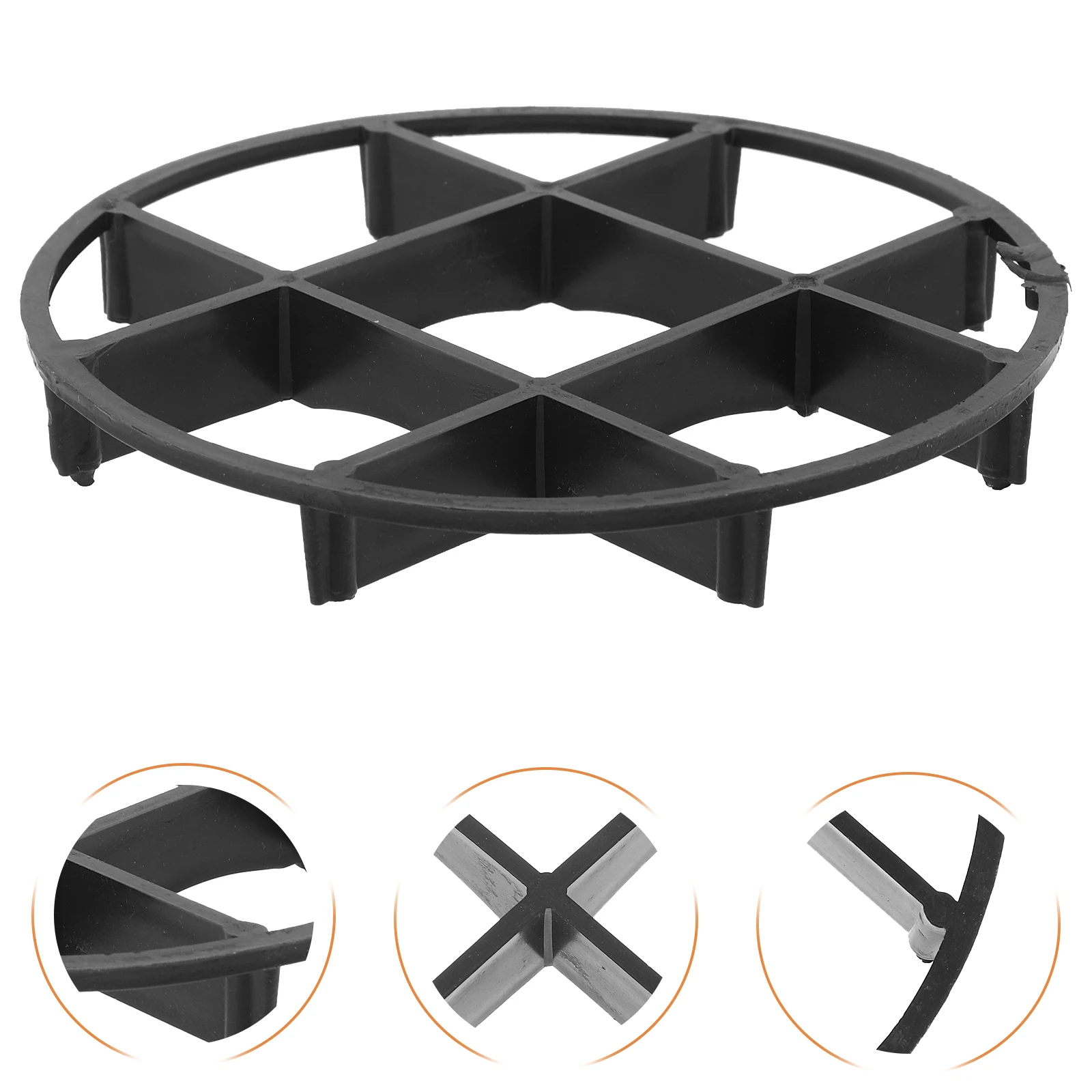 

10pcs Plastic Flowerpot Breathable Planter Mesh Pads Garden Pot Feet Outdoor Plant Pot Feet Large Size Bonsai Accessories