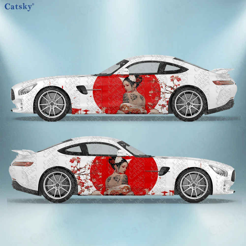 

Наклейки с изображением загадочного лисьего демона, 2 шт., подходят для автомобилей и грузовиков, прочные, устойчивые к выцветанию, легко устанавливаются и снимаются - Enhance t