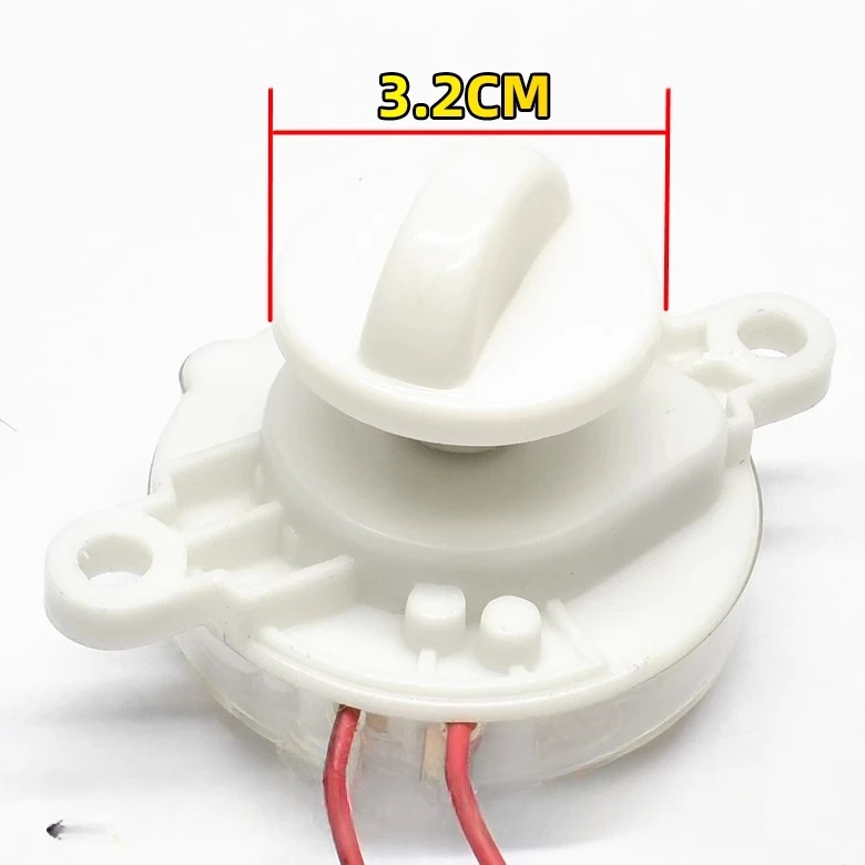 

1Pcs Fan Timer Switch Desktop Floor-mounted Wall-mounted Fan Control Rotation Universal Accessory 60/120Minutes Timer 6.3cm Hole