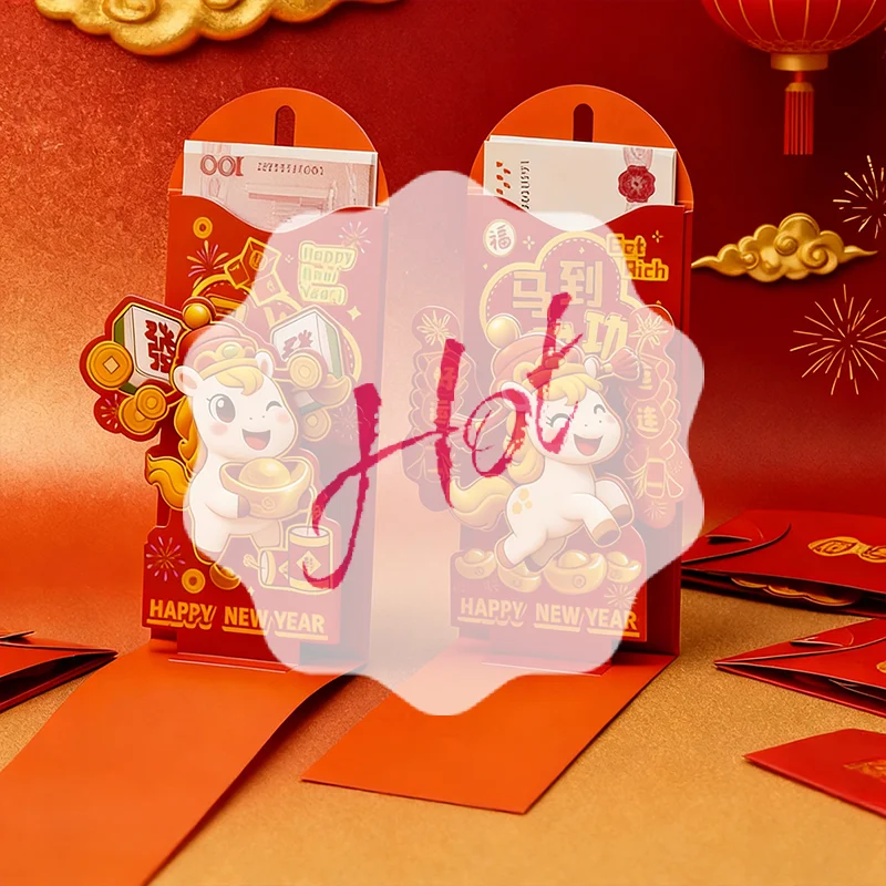 

Chinese New Year Red Envelopes Red Pocket Year Of Horse Lucky Money Pockets Spring Festival Gift New Year Eve Hongbao