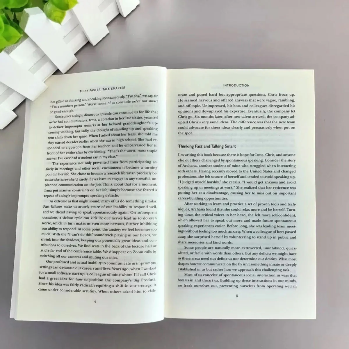 Imagem -06 - Pense Mais Rápido Talk Smarter Inglês Livro Como Falar com Sucesso Quando Você é Colocar no Local Paperback