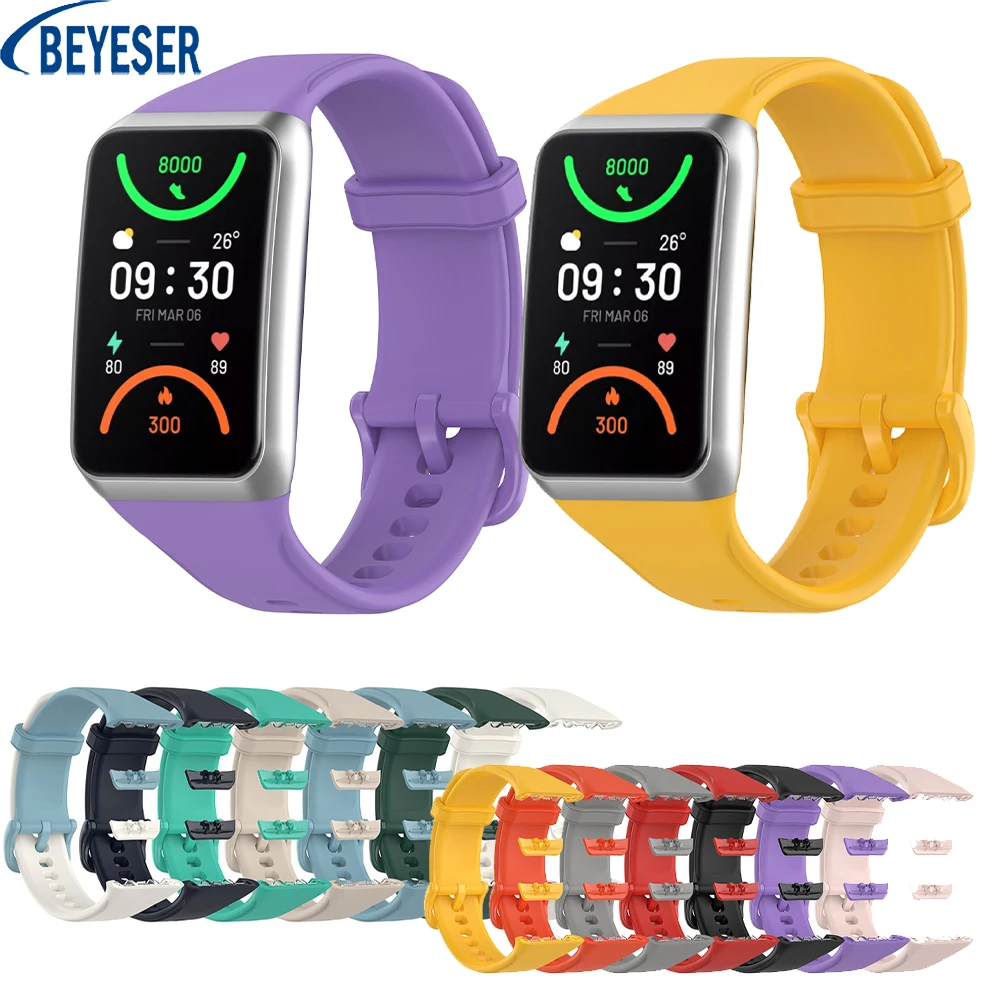 

Sport Band For Oppo Band2 Adjustable Silicone Bracelet Wristband Ladies Men's Smart Watch Replacement Band Accessories