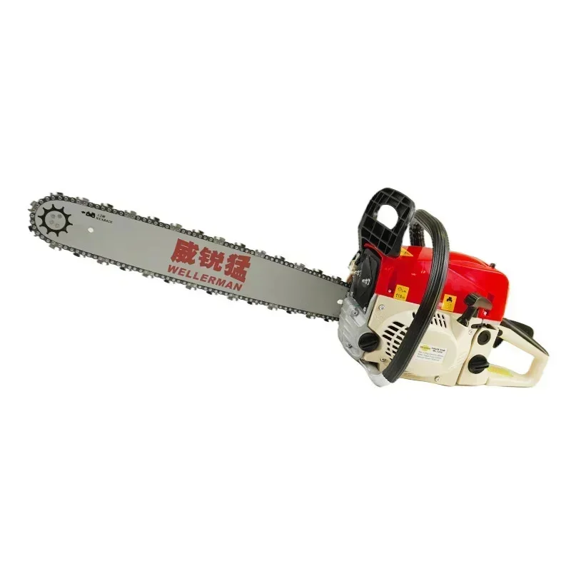 2.2KW 52CC Auto Chainsaw High Power Logging Saw Household Handheld Tree Cutting Two Stroke Handheld 5800 Garden Tools