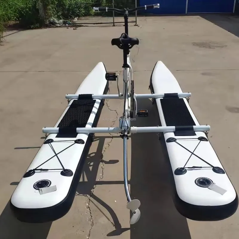 

Airo PE Outdoor Water Sports Amusement Equipment Water Tricycle with Pedal Boat Shade Amusement Park Sea Surfing Pontoon Board