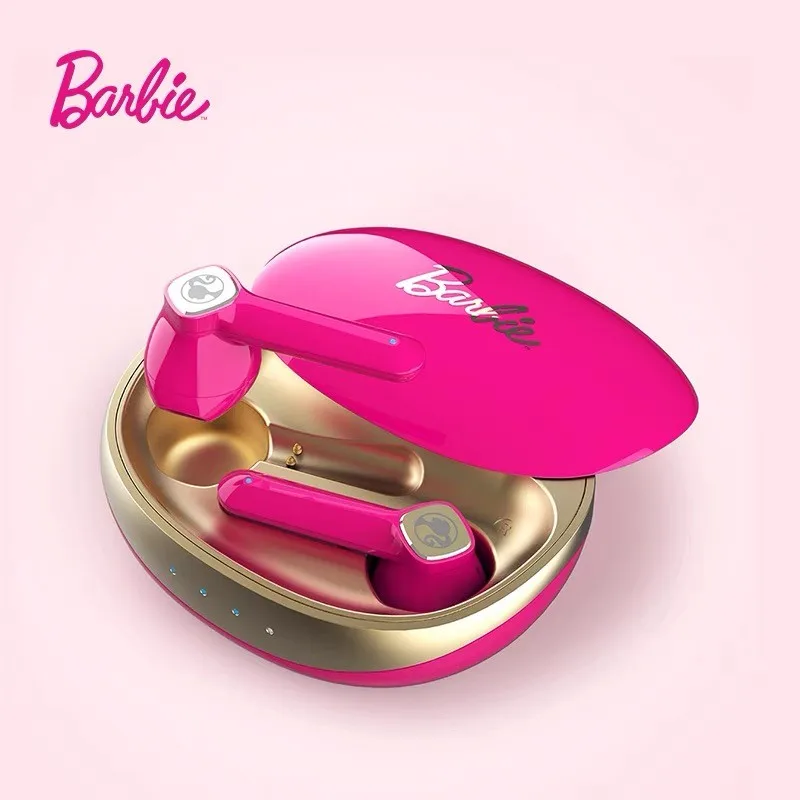 

Наушники Miniso Barbie Tws, беспроводные наушники-вкладыши с поддержкой Bluetooth 5,0, с длительным сенсорным управлением и музыкальным управлением, подарок на день рождения