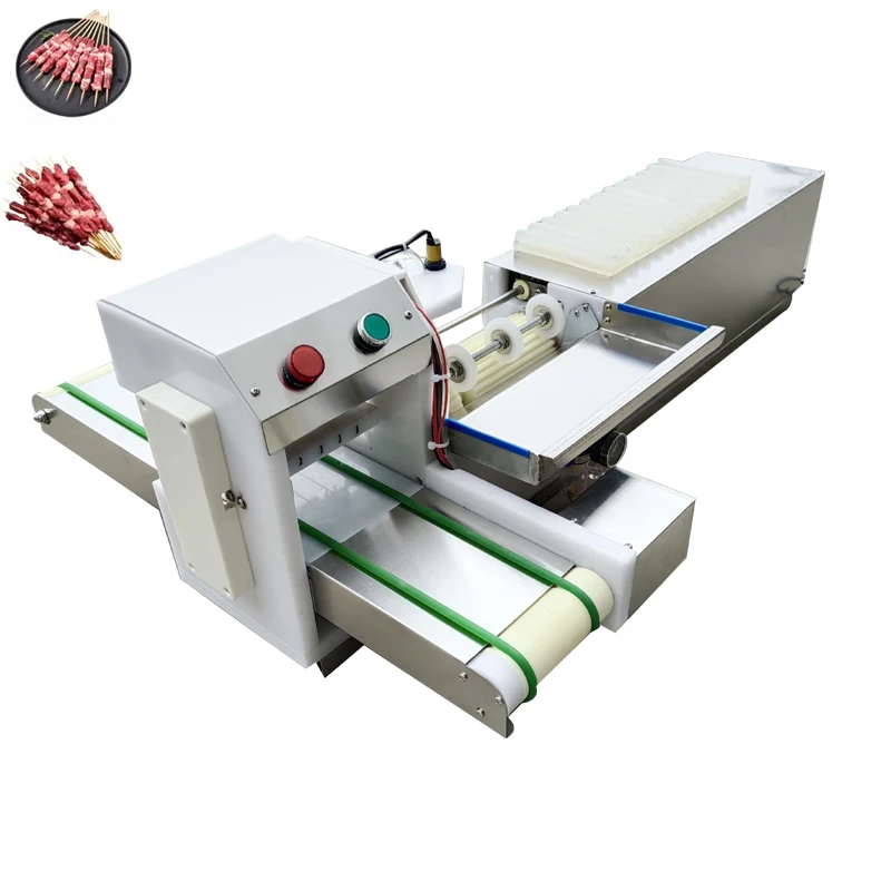 

Commercial Meat Skewer Machine Automatic Mutton String Machine Bbq Satay Kebab