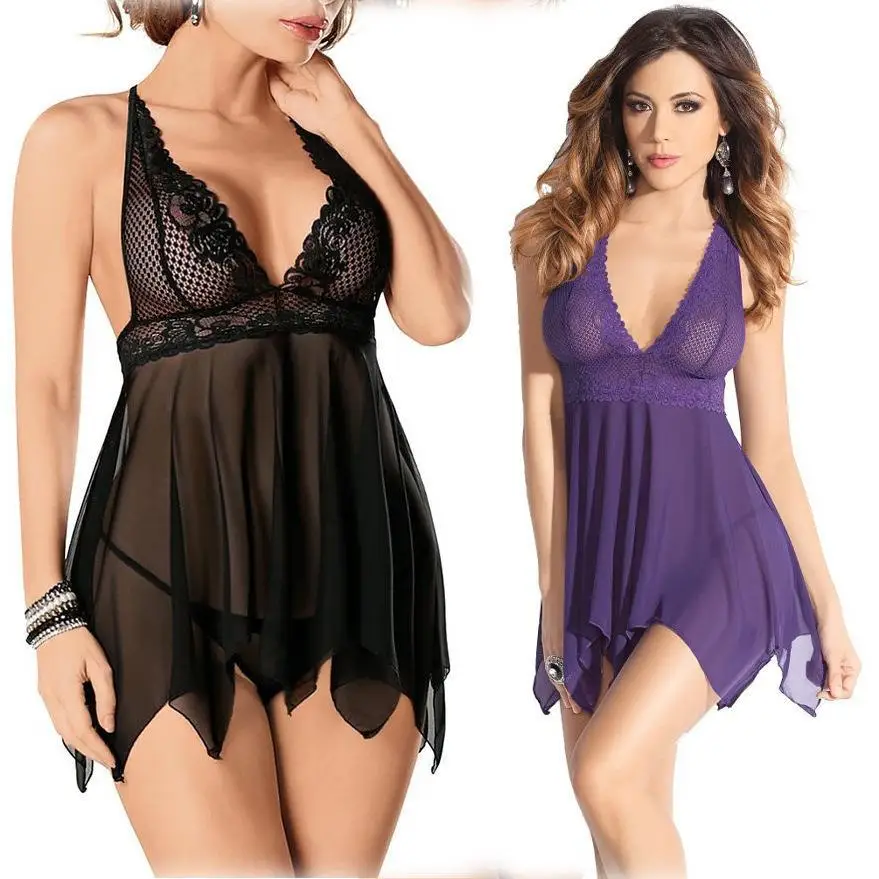 

Сексуальная кружевная прозрачная женская ночная сорочка на бретельках, удобная пижама больших размеров для женщин на зимний сезон