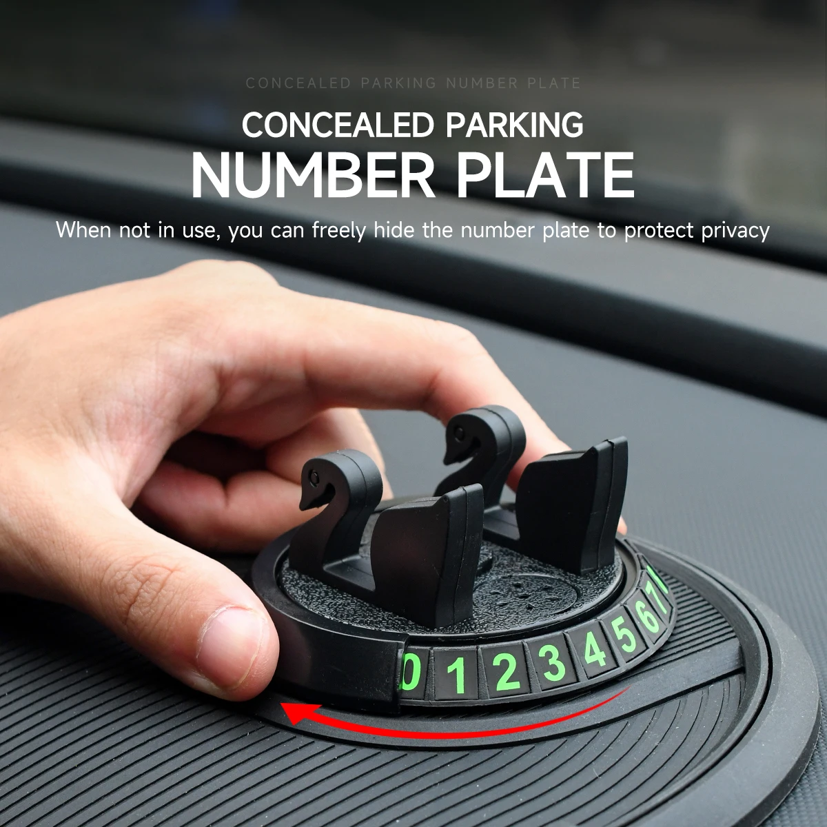 Multi-Function Car Anti-Slip Mat Auto Phone Holder Non Slip Dash Phone Mount Silicone Dashboard Car Pad Mat Car Assecories
