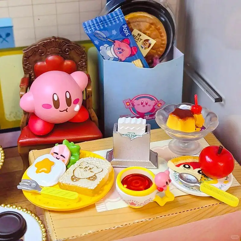 Re-ment Kirby Miniature Kitchen Utensils Blind Box Cooking Scene Playset With Scale Oven Mitt Cookie Mold Collectors