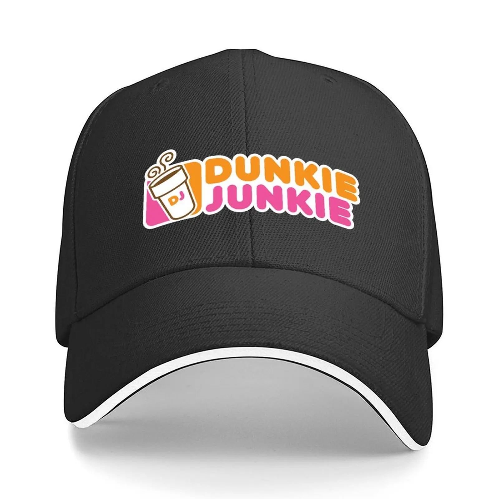 

Dunkie Junkie Baseball Cap Sunhat Unique hats cute party Hat Women's Golf Clothing Men's