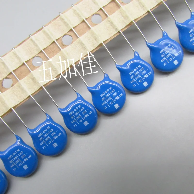 10-100pcs ERO610RK4470MCRA imported ERO4n7M 440V 250V4700PF 4.7NF ceramic capacitor