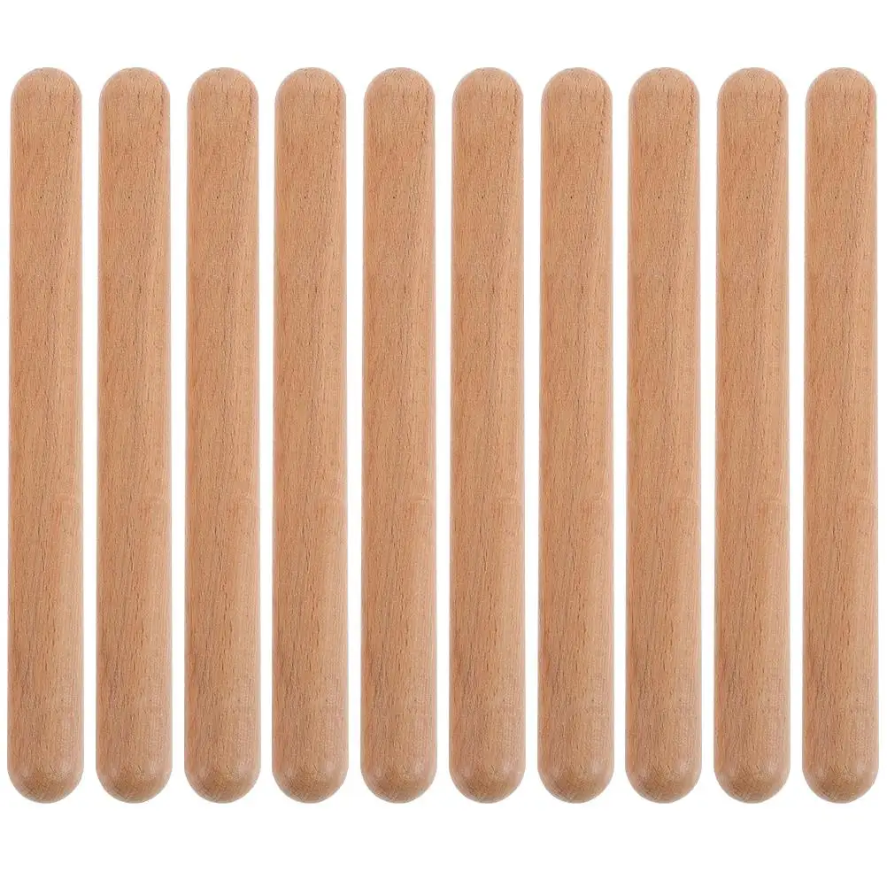 Music Percussion Drumsticks Wood Rhythm Accessories Musical Instruments for Kids Child Toys