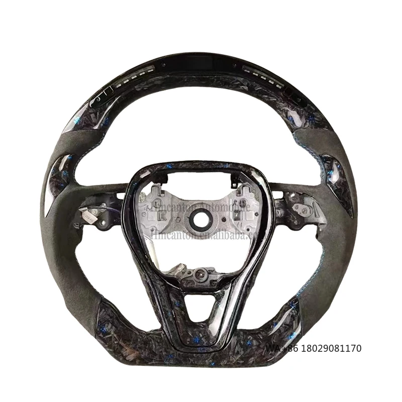 

Customized New Products Alcantara Led Forged Carbon Wheel for Toyota Corolla Steering Wheel