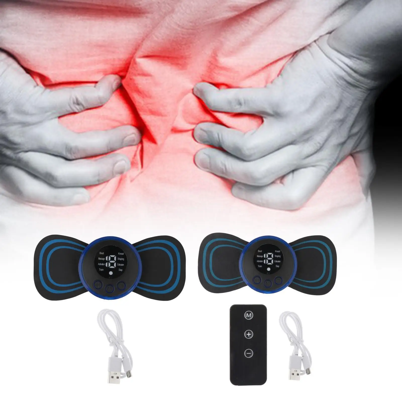 Electric Neck Massager Full Body Massage Cervical Massage for Shoulder Foot