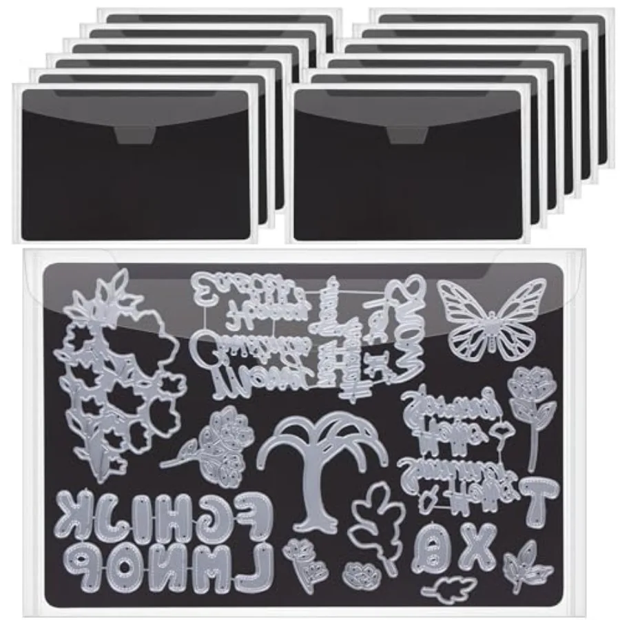 

Pcs x 8 Inch Extra Large Magnetic Sheets for Die Storage Stamp and Die Storage Pockets Die Cut Storage for Card Making Pcs Shee