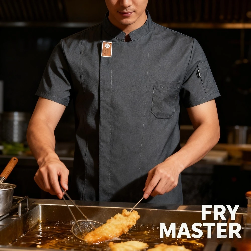 

Летние водонепроницаемые рабочие комбинезоны для поваров: на заказ для кейтеринга, отелей, ресторанов, кухонь, пекарен. Прочные и удобные.