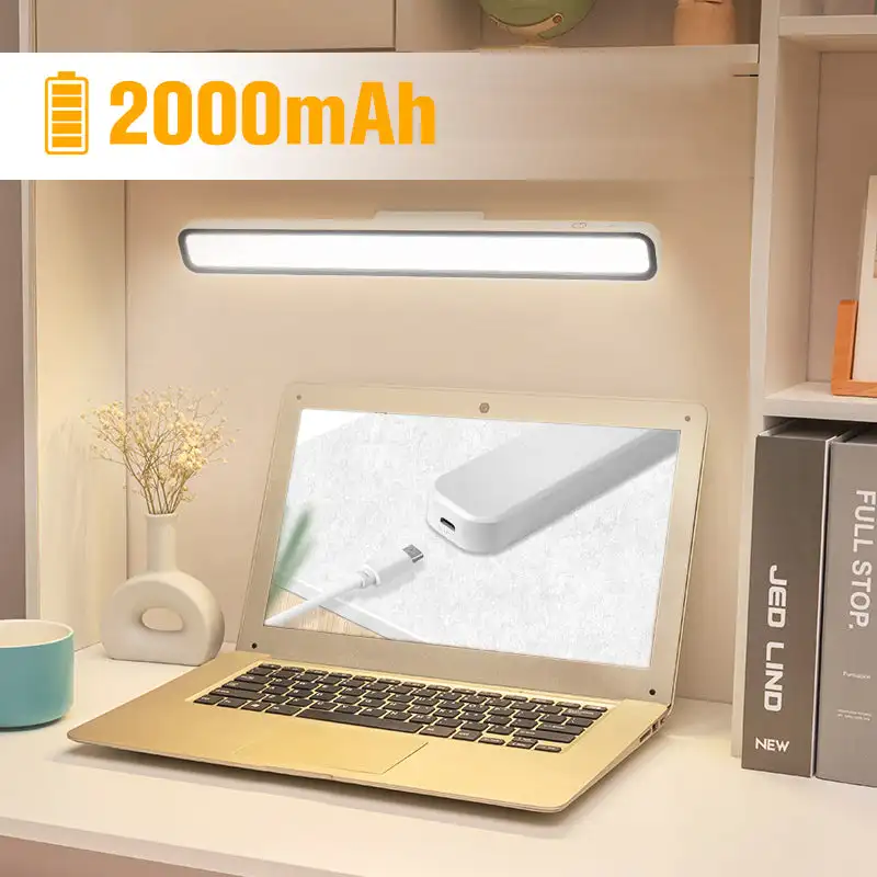 Lampe de bureau tactile LED aste par USB, lampe de nuit magnétique, lumière de livre, gradation en continu, créativité, étude, lecture, chambre à coucher