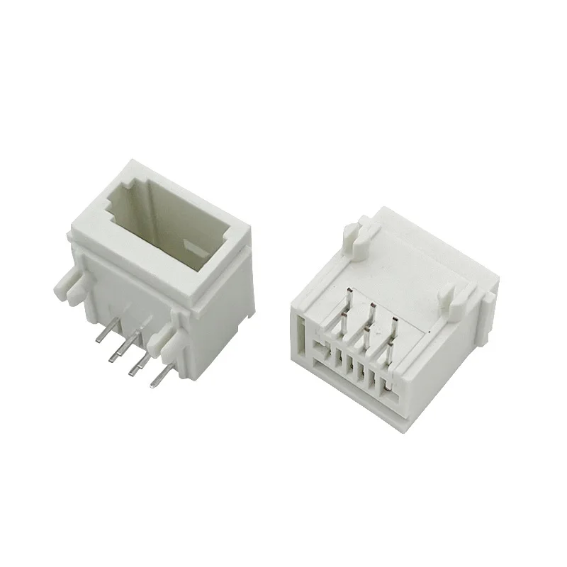 10PCS RJ12 connector 6P6C Female BT Style RJ11 UK Phone Modular Connector DIP For PCB
