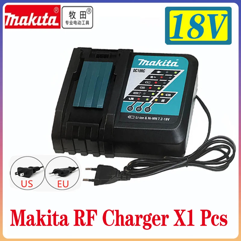 

original Makita Rechargeable 18V 5.0Ah Li-Ion Battery BL1830 BL1815 BL1860 BL1840 194205-3 Replacement Power Tools Battery