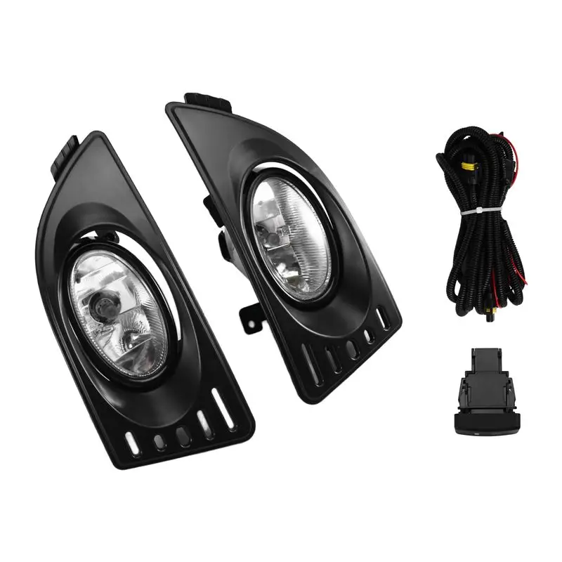 

Fog Lamp Cover Harness Kit For Car Front Bumper Light For Acura RSX 2005 2006 2007-A74F