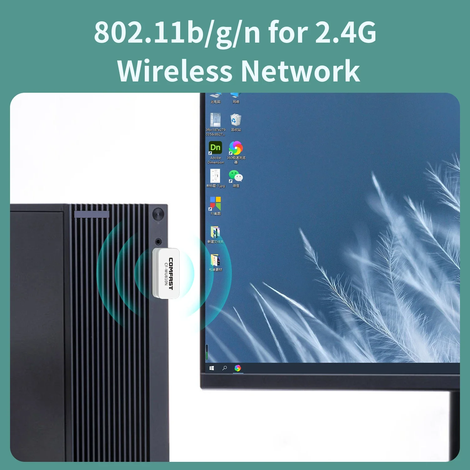 Wifi dongle CF-WU810N usb อะแดปเตอร์ไร้สาย RTL8188EUS802.11 n/g/b adaptador wifi usb Mini 150 Mbps usb wifi Linux TV กล่อง MKS PI