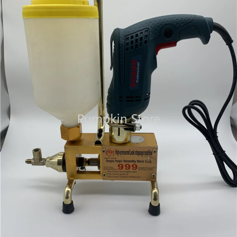 

Насос для впрыска эпоксидной смолы, машина для затирки эпоксидной/полиуретановой пены, стальной шланг, полиуретановая трещина 99, высокое качество, 810/910/1300 Вт