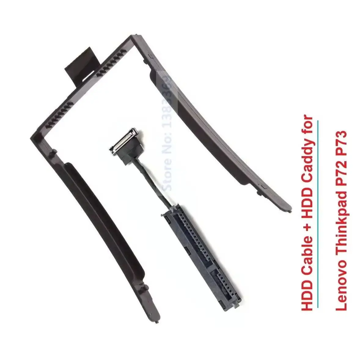 2.5 SATA SSD HDD Hard Drive Connector Cable Caddy Bracket Frame Holder for Lenovo ThinkPad P72 P73 EP720 PN: 02HK806 DC02C00CX00