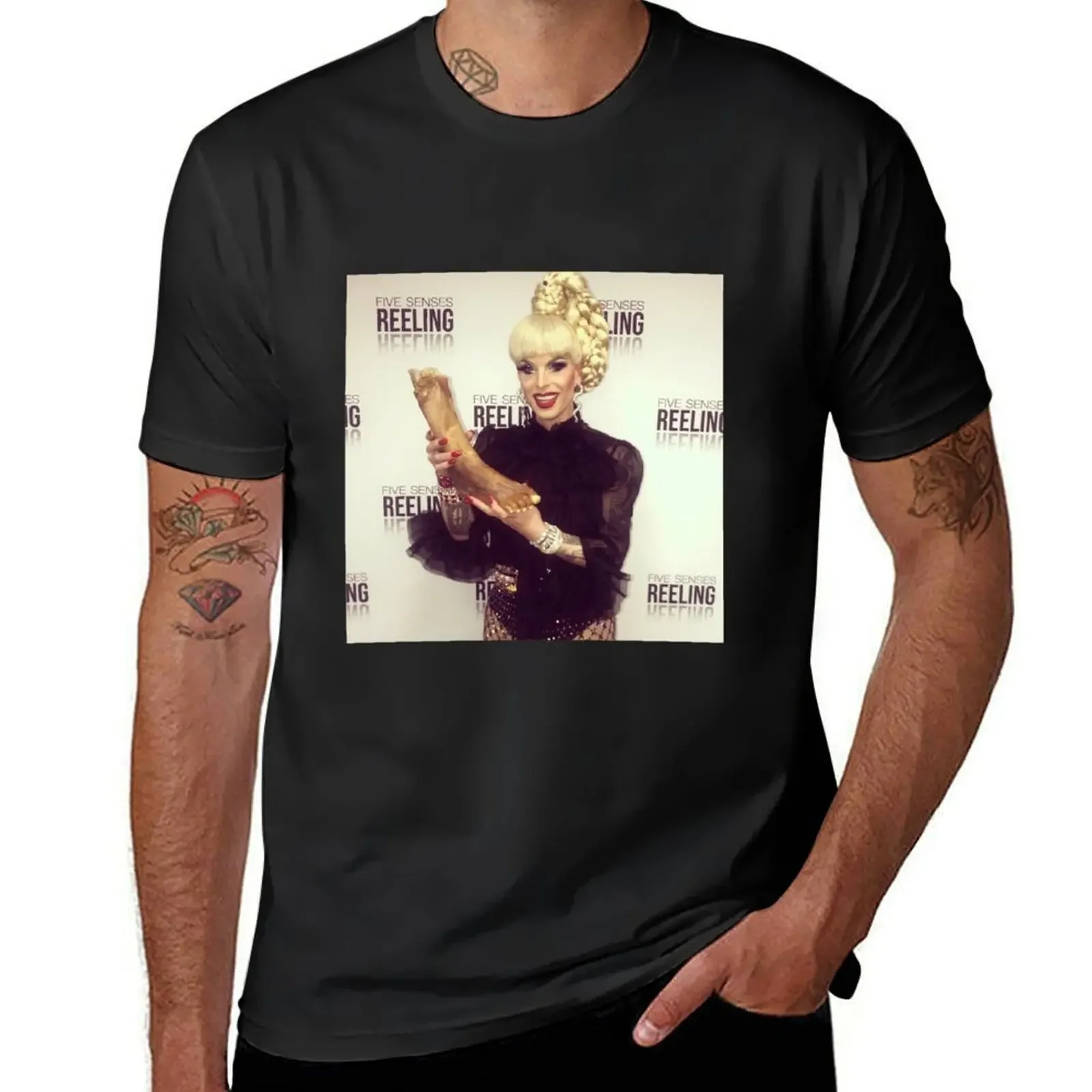 katya freeze dried leg T-Shirt Aesthetic clothing customs men clothes