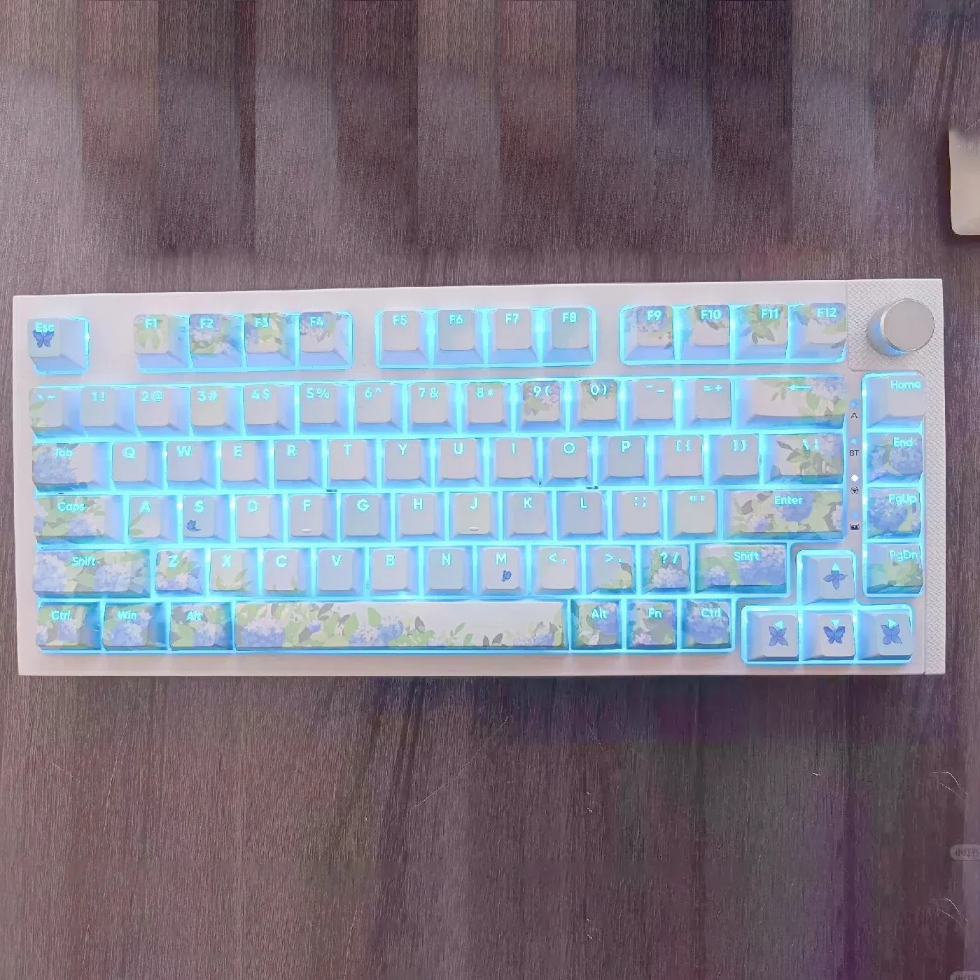 Eternal Summer Dye Sub PBT Keycaps 133 Keys Shine Through Keycaps Cherry Profile for Gateron MX Switches Keyboards
