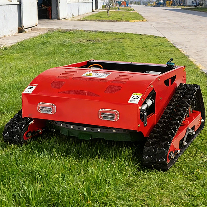 

Многофункциональная гусеничная газонокосилка по индивидуальному заказу, умный пульт дистанционного управления, высокое качество, вращающаяся на 360 градусов прополка, садовая газонокосилка