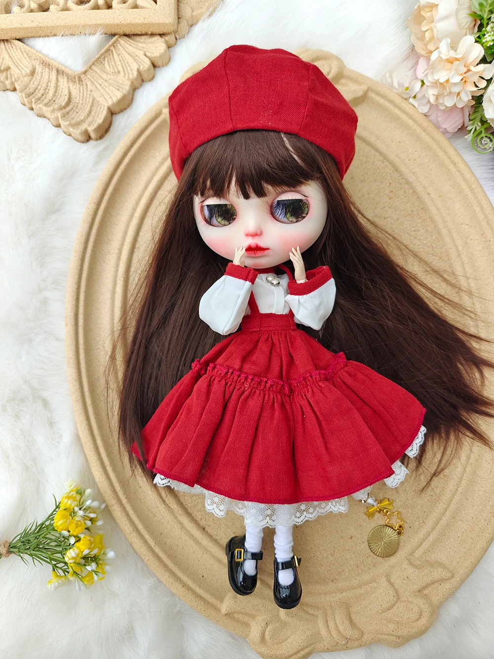 Blythe 인형 핸드메이드 의류, 원피스 Blythe 의류, OB22 OB24 AZONE Blyth 인형 액세서리, 신제품