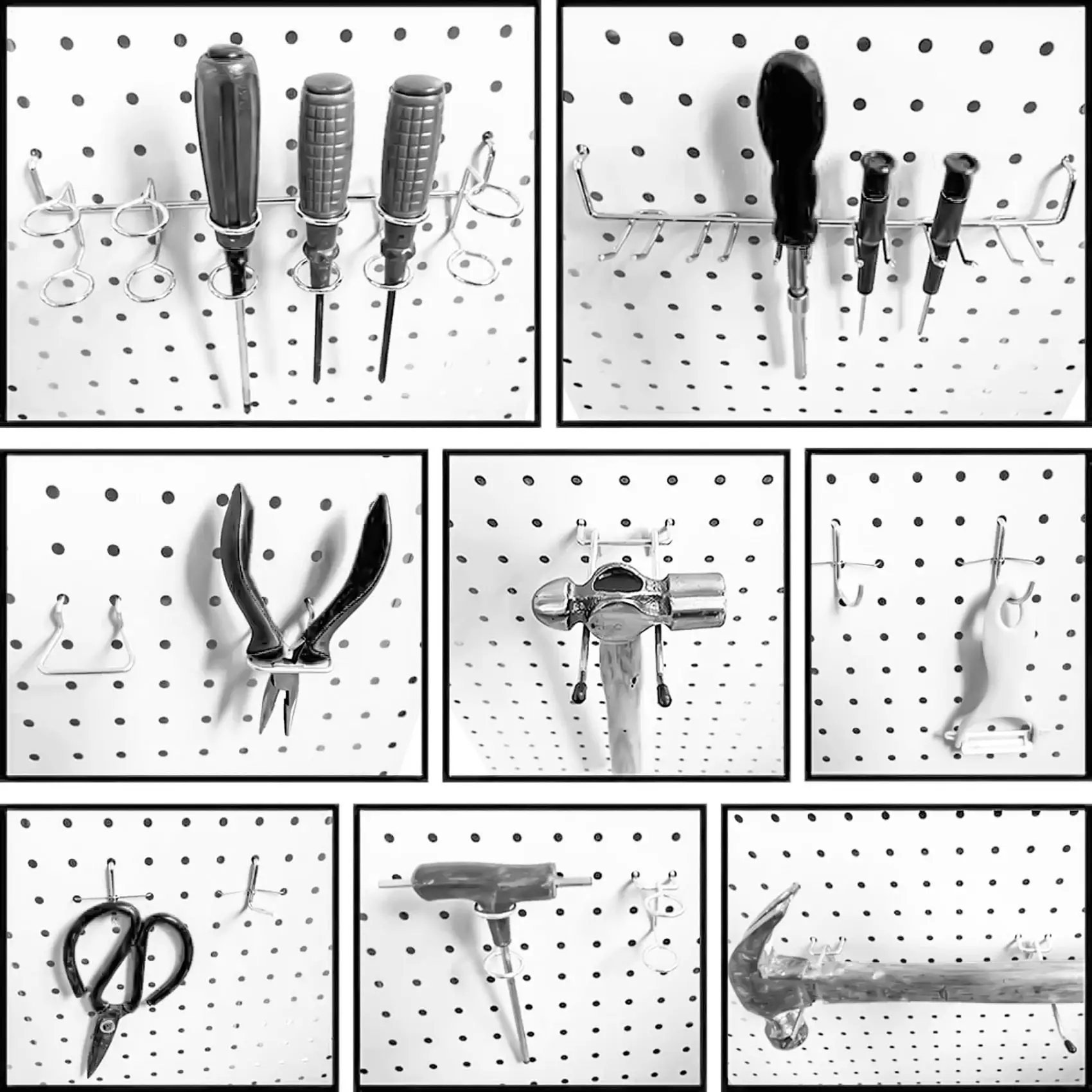 80 Piece Pegboard Hooks Assortment With Pegboard Bins, Peg Locks, For Organizing Various Tools For Kitchen Craft Room-A55K