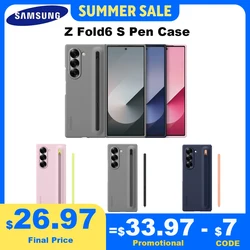 Original Genuine Samsung Galaxy Z Fold6 S Pen Case EF-OF95P for Galaxy Z Fold 6 Smartphone Cover with S Pen Protective Case