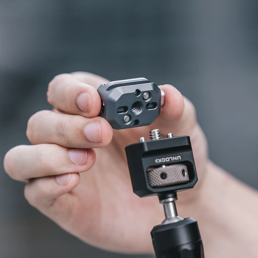 Ulanzi FALCAM F22 abrazadera de placa de liberación rápida DSLR Gopro cámara trípode adaptador placa de montaje Kit de interruptor rápido Accesorios