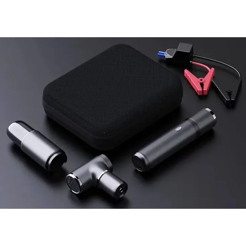 2026/Dropshipping Products Car Accessory 2024 Air Compressor Tire Inflating Pumps Multifunctional Car Jump Starter