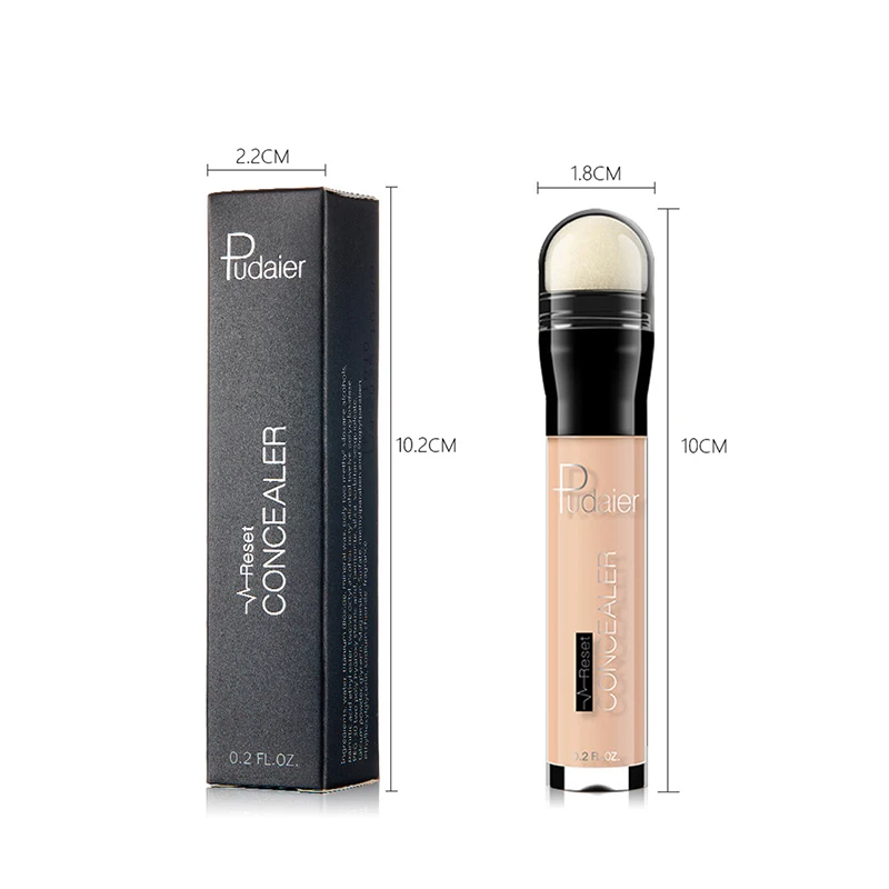 1 Stuk Gum Concealer Stick Olie Controle Concealer Pen Corrector Contour Langdurige Dekking Donkere Kringen Acne Poriën Crème Make-Up