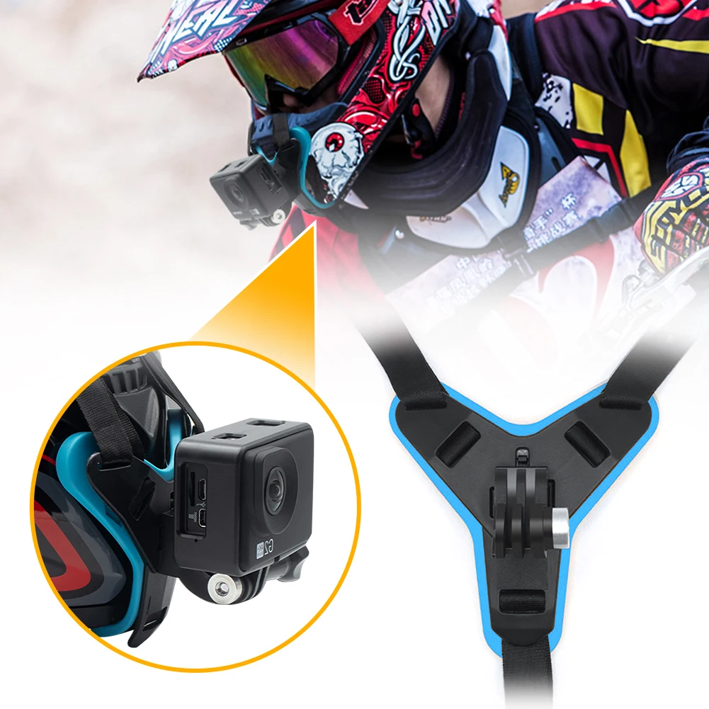 Motorcycle Helmet Phone Stand Mount Holder For GoPro Hero 5/6/7/8/9/10 Action Sports Camera Holder Motorcycle Camera Accessories