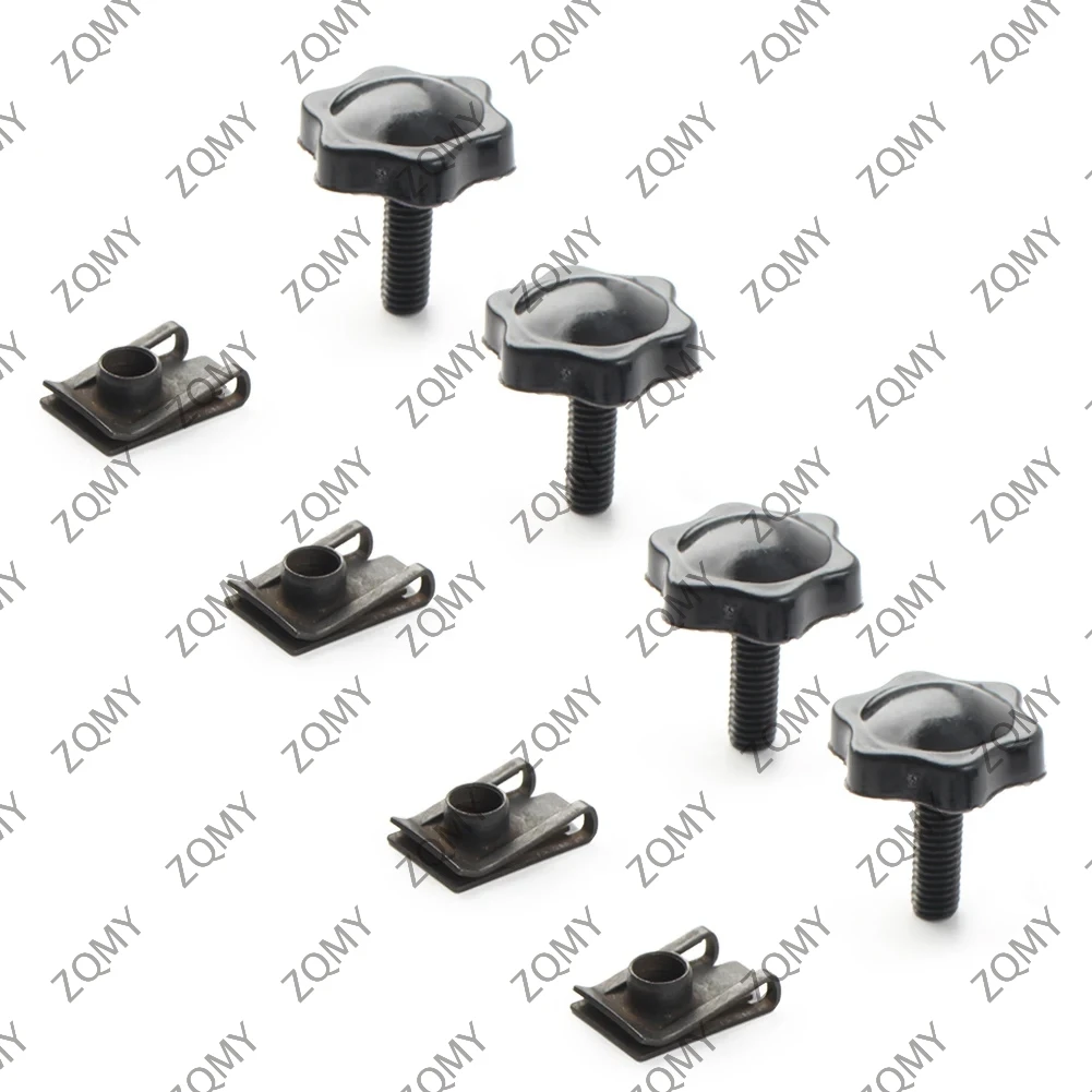 4X Motorcycle Saddlebag Lock Mounting Theft Deterrent Bolt Screw For 1993-2022 Harley Touring FLHT FLHTCU Road King Street Glide