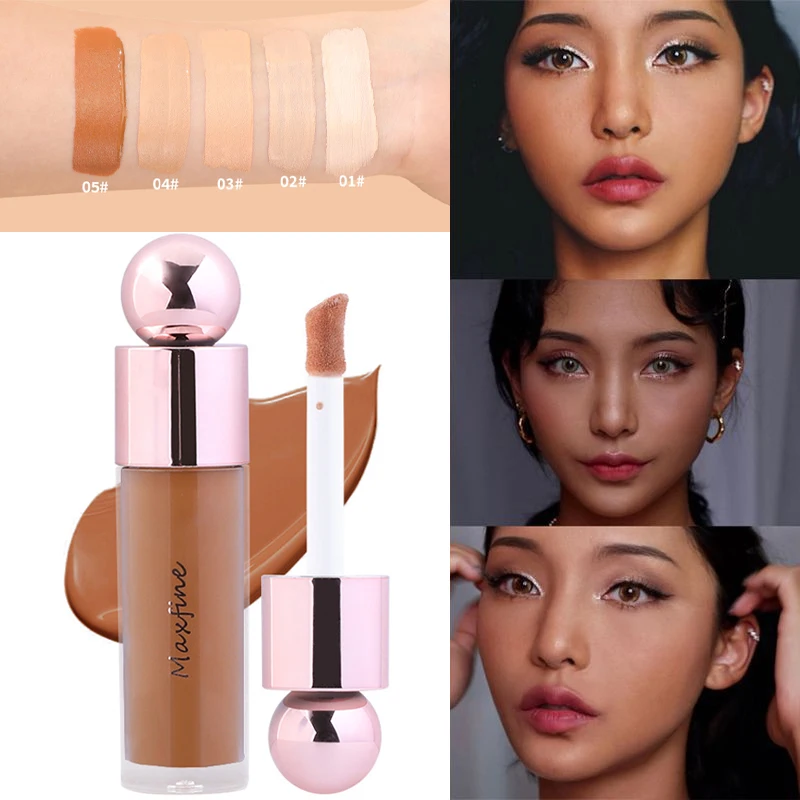 Vloeibare Face Foundation Crème Volledig Dekkende Matte Olie-Control Bb Cream Hydraterende Langdurige Make-Up Basis Professionele Cosmetische