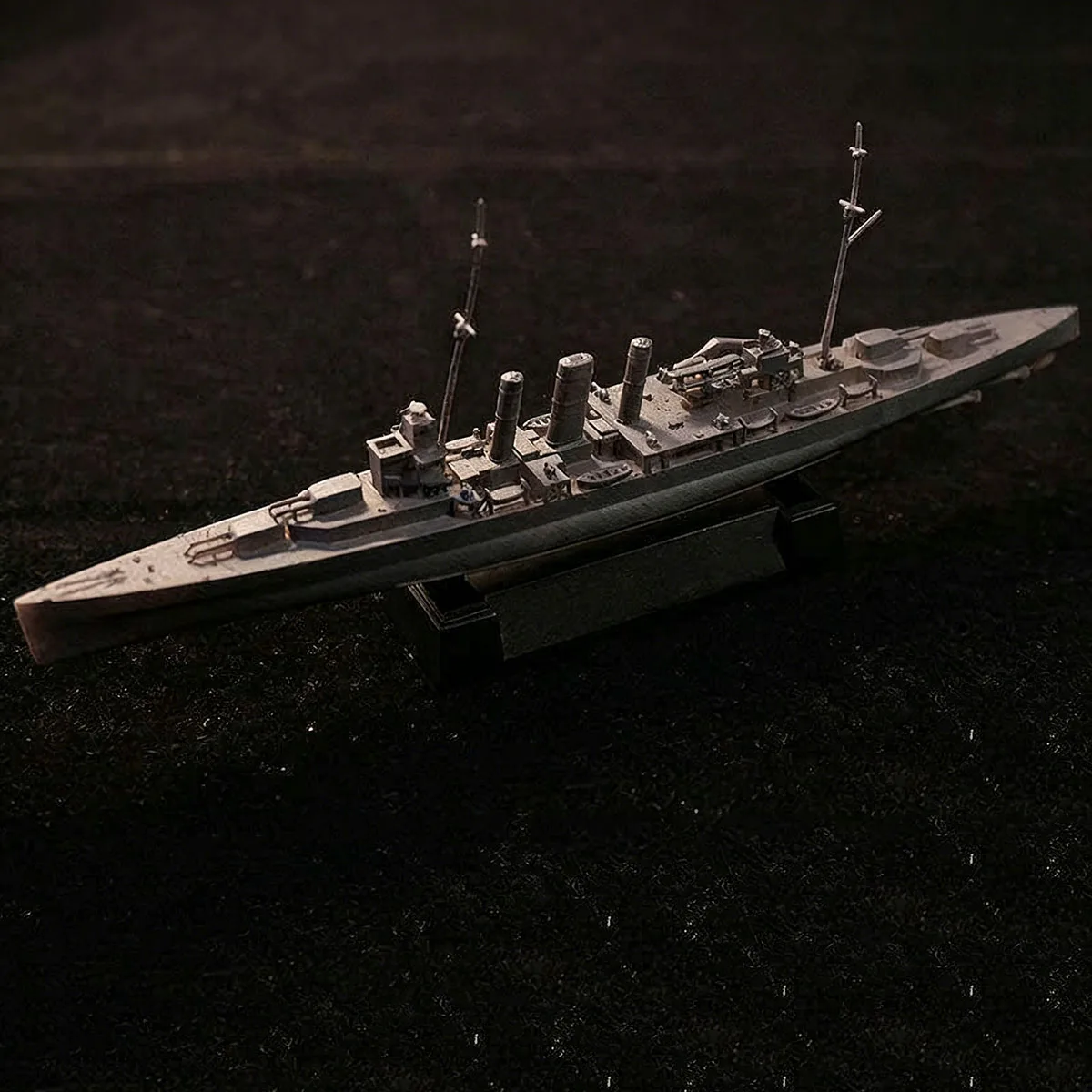 

1/700 Resin Material Kent-class Heavy Cruiser Model 26.5cm 3D Printed Forming Ships Static Model Ship Toy Ornament Warship Model