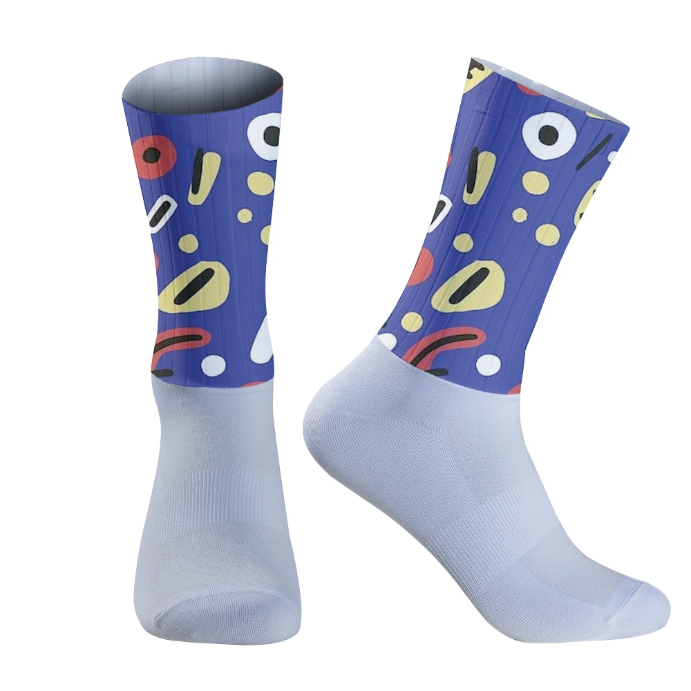 ciclismo Nuovi calzini estivi, calzini da ciclismo traspiranti unisex, calzini da corsa all'aperto, calzini sportivi da corsa