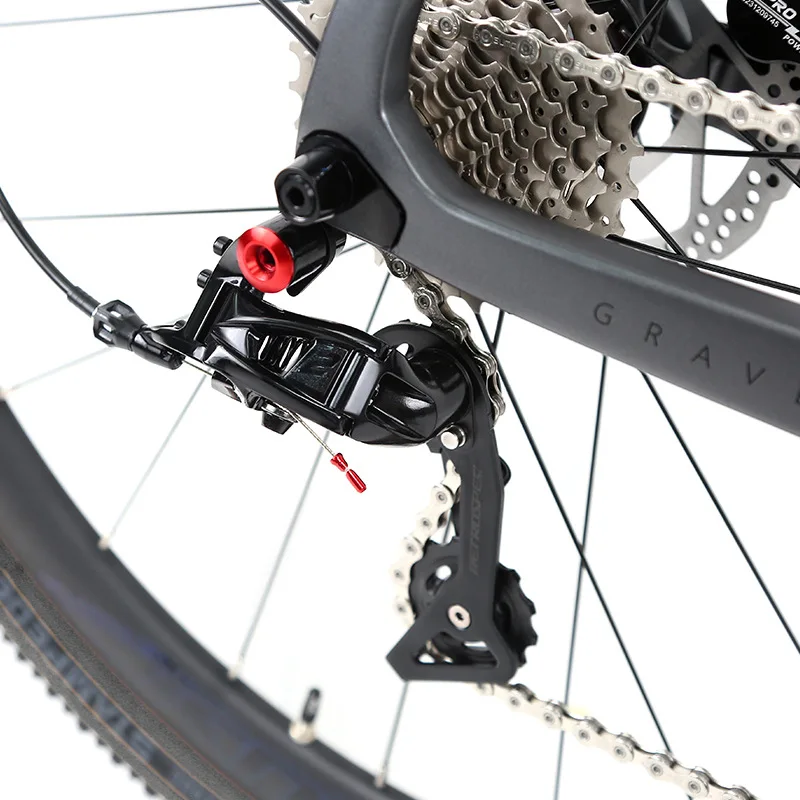 GRAVEL-V1 오프로드 로드 바이크 24단 오일 디스크 브레이크 및 플랫 핸들 그래블 투어링 바이크
