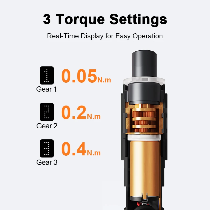 54 IN 1 Precision Electric Screwdriver Set, Cordless Rechargeable Magnetic Screwdriver Kit for Phone PC Watch Repair