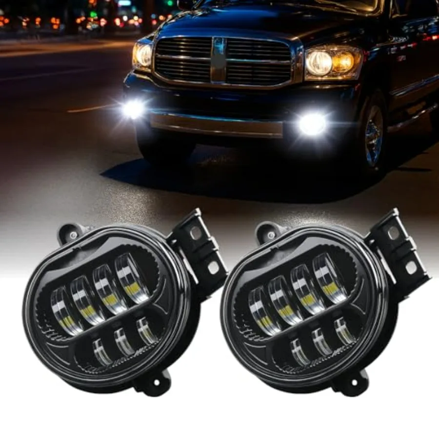 

Новые обновленные светодиодные противотуманные фары 63 Вт LM высокой яркости для Dodge Ram 1500 2003-2008 годов Dodge Ram 2500 3500 Pickup Trucks 1