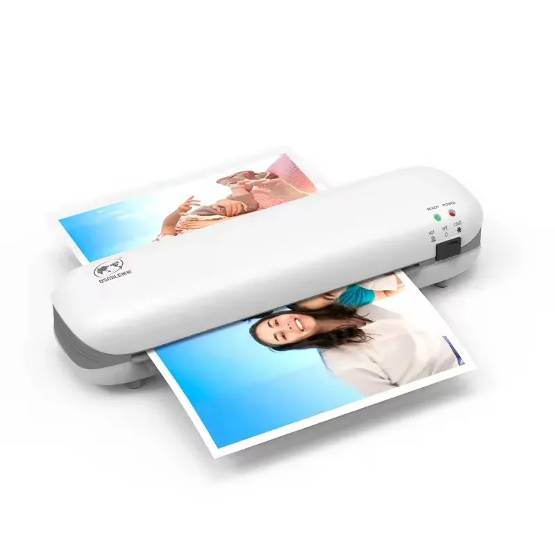 SL288 آلة تصفيح بلاستيكية مزدوجة باردة وساخنة مضادة للأكسدة مناسبة لراكب الصور لملصق المستندات والمكتب المنزلي