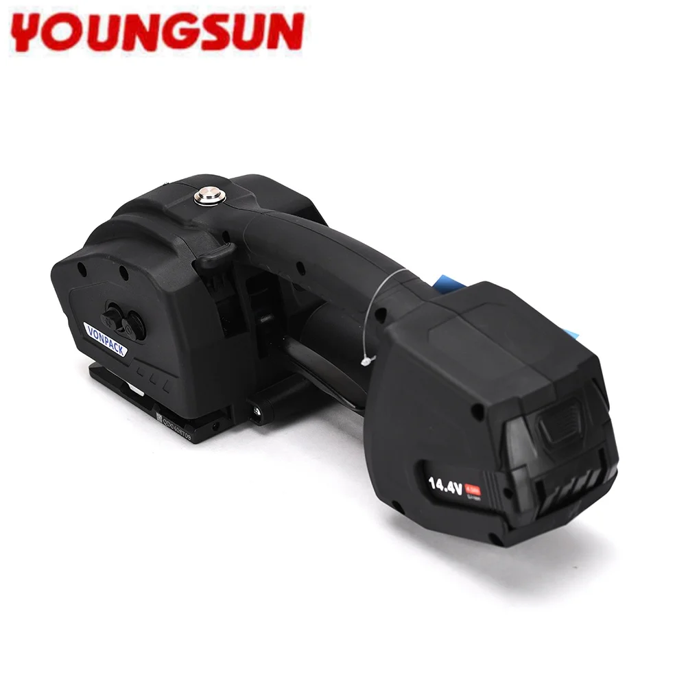 young sun K1 Semi-auto Electric Portable Belt Packing Bundling Strapping Tool Carton Box Pallet Portable Wrapping Machine
