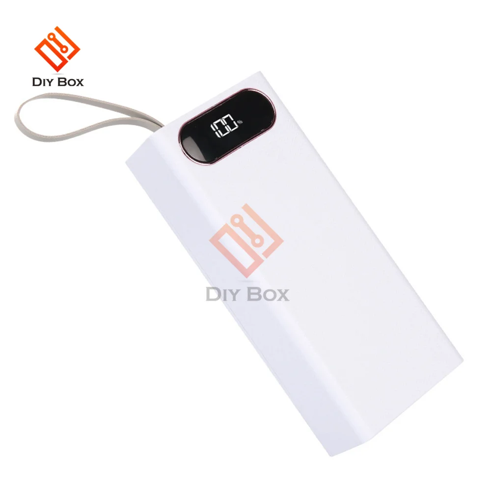 Kabelloses Laden 16*18650 Schnellladung PD3.0 QC3.0 Schweißfreie Batterie-Aufbewahrungsbox DIY Powerbank-Gehäuse 18650 Batteriehalter-Box – Detail 12