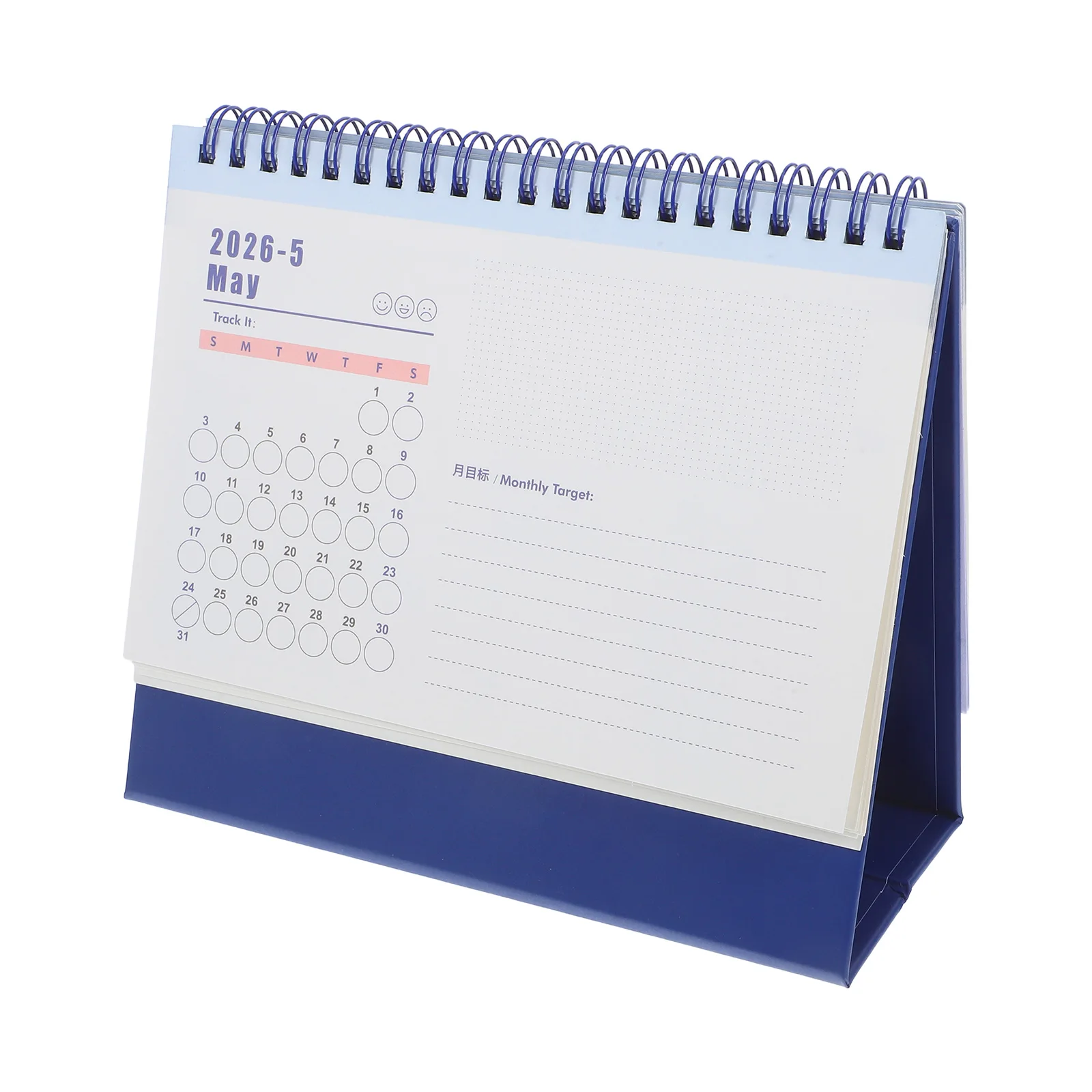 

2026 Desk Calendar Accessories Standing Office Calendars Planner Calander Aesthetic Small Size Supplies Cute Little