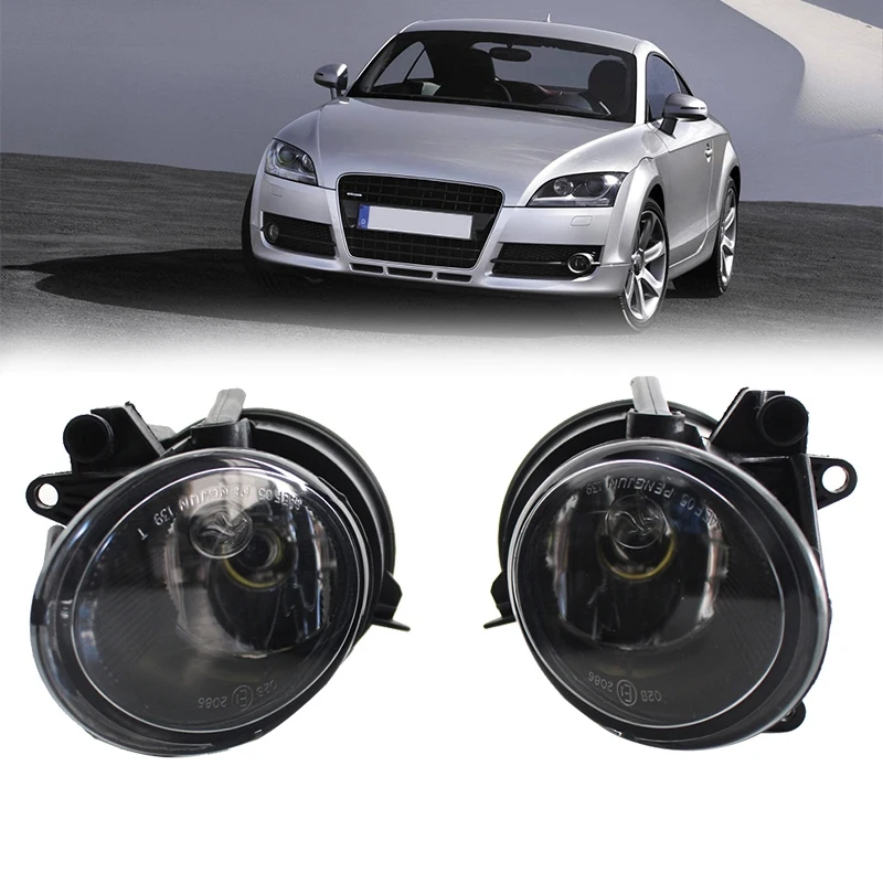 1 Pair Front Bumper Fog Driving Light Lamp for AUDI TT 2006 - 2014 8J0941700