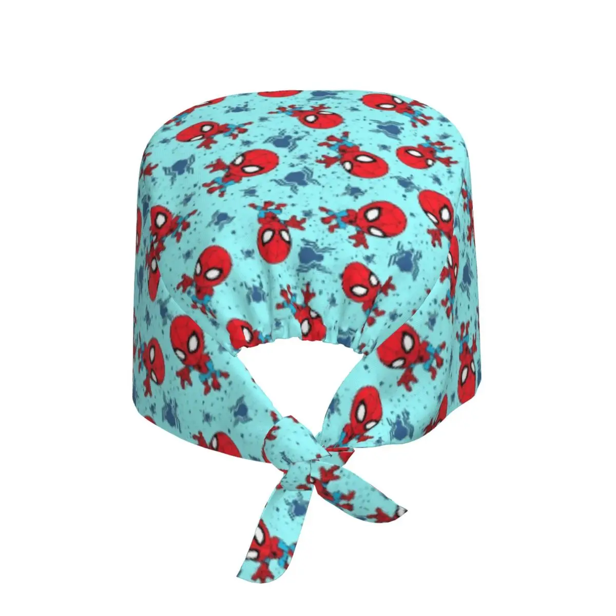 Custom Funny Film Spider Scrubs Cap Surgical Hats Men Women Kawaii Operating Room Cap Operator Hats Lab Works Hat view 2